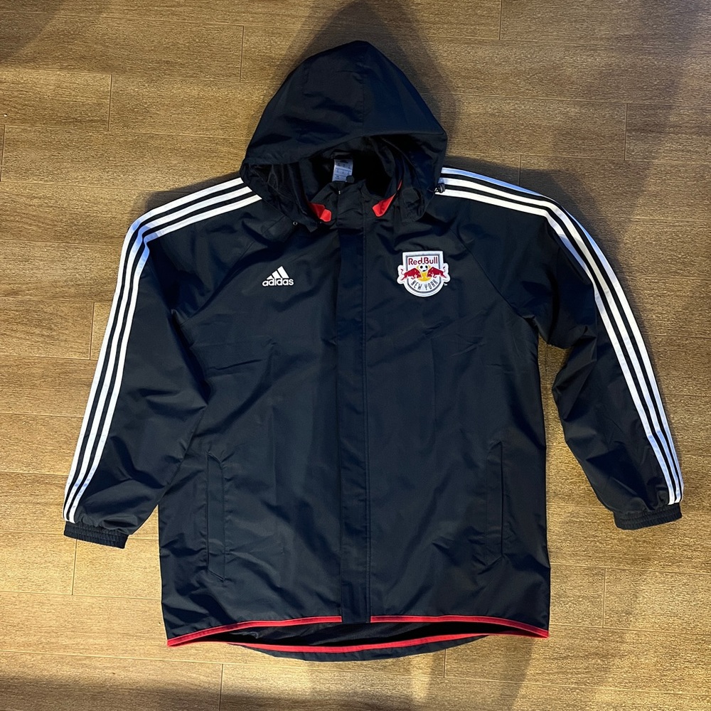 New York Red Bulls - Adidas / Rain Jacket XL size